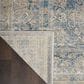 Nourison Starry Nights STN06 10" x 13" Cream and Blue Area Rug, , large
