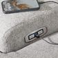Ashley Acklen Place 3-Piece Power Left Facing Reclining Sectional with Chaise in Pewter, , large