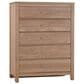 Viceray Collections Tide and Timber 5 Piece Full Poster Bedroom Set in Clear Oak, , large