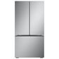 LG 27 Cu. Ft. Counter-Depth French Door Refrigerator in Stainless Steel, , large
