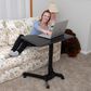 HP Adjustable Sit/Stand Laptop Desk in Black, , large