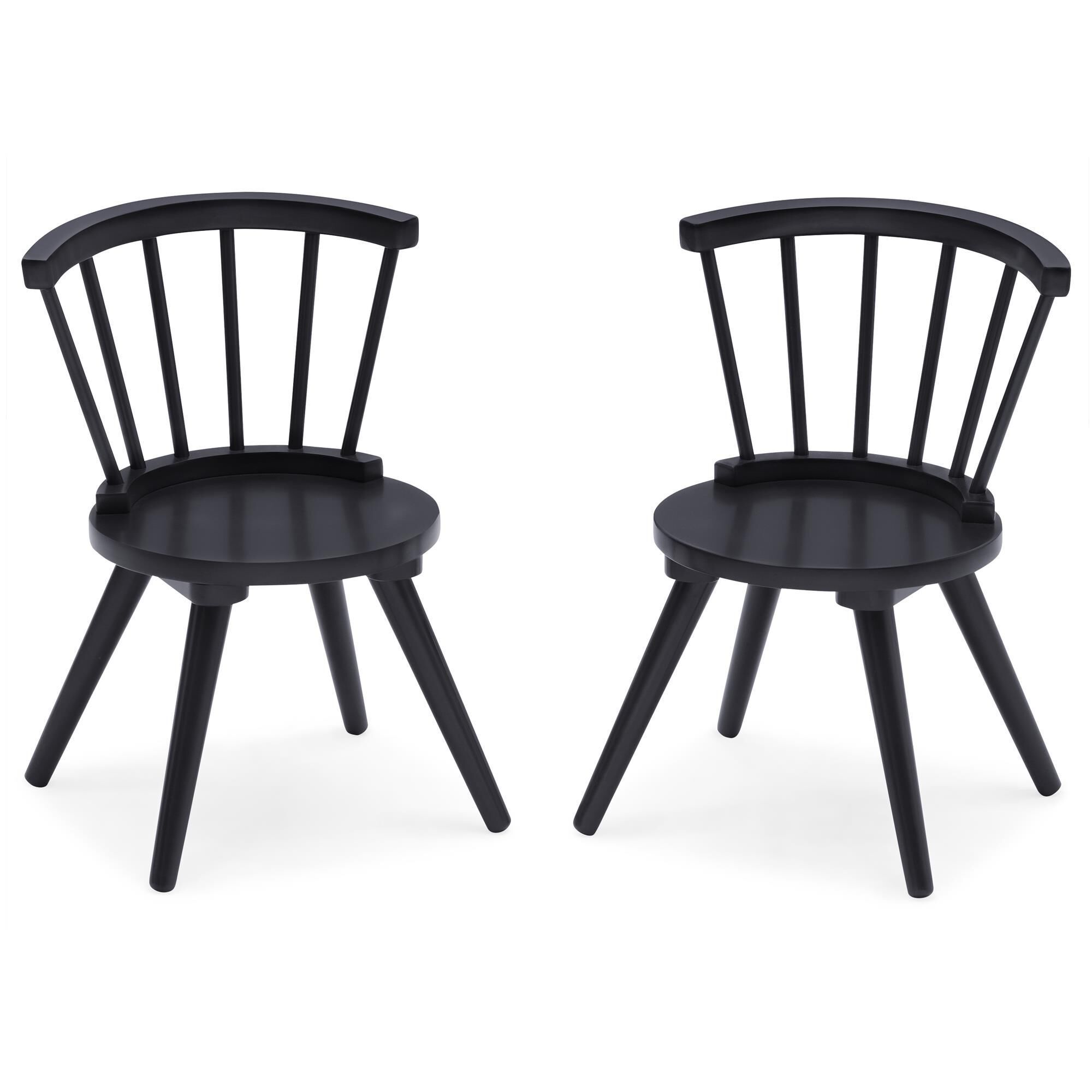 Delta Windsor Chair in Midnight Grey Set of 2 NFM