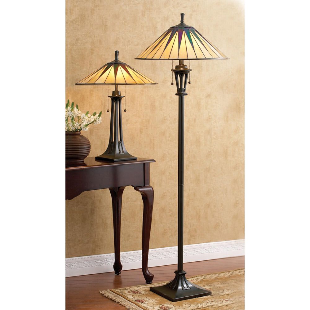 Quoizel Gotham Table Lamp in Vintage Bronze, , large