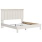 Ashley Linnocreek 3-Piece King Bedroom Set in White and Warm Brown, , large