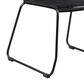 Blue River Shasta Outdoor Dining Chair with Rope Seat in Black (Set of 2), , large