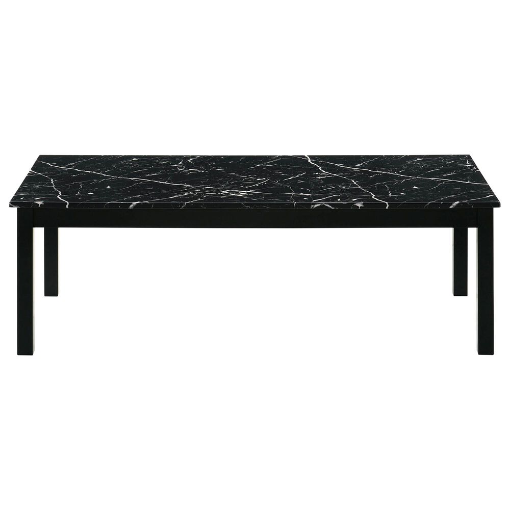Furniture of America Modesk 3-Piece Table Set in Black, , large
