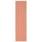 Nourison Twist Reversible 2" x 6" Coral Indoor/Outdoor Runner, , large