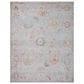 Loloi II Elysium 9"6" x 14" Silver and Multicolor Area Rug, , large
