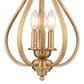 Vaxcel Monrovia 3-Light Pendant in Muted Brass, , large