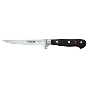 Wusthof Trident Classic Boning Knife in Stainless Steel and Black, , large