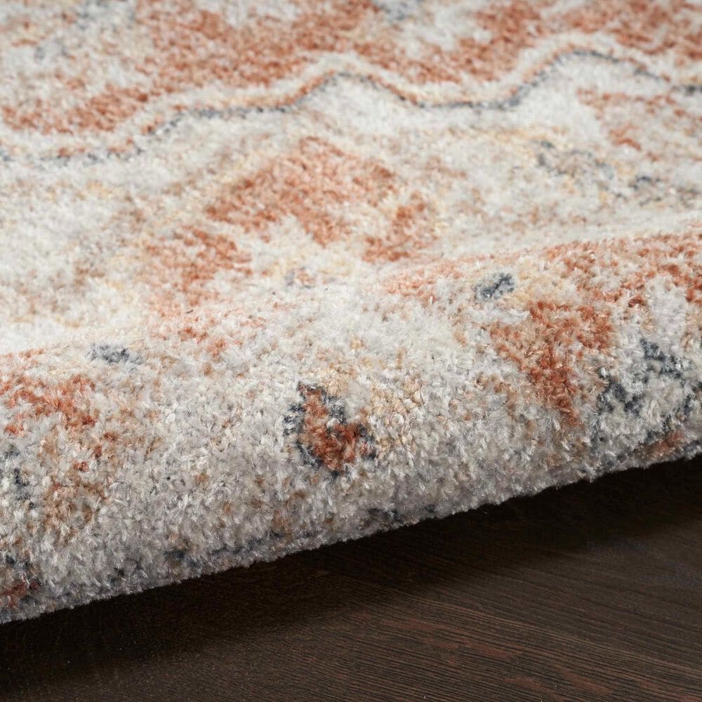 Nourison Astra Machine Washable 9&#39; x 12&#39; Gold and Multicolor Area Rug, , large