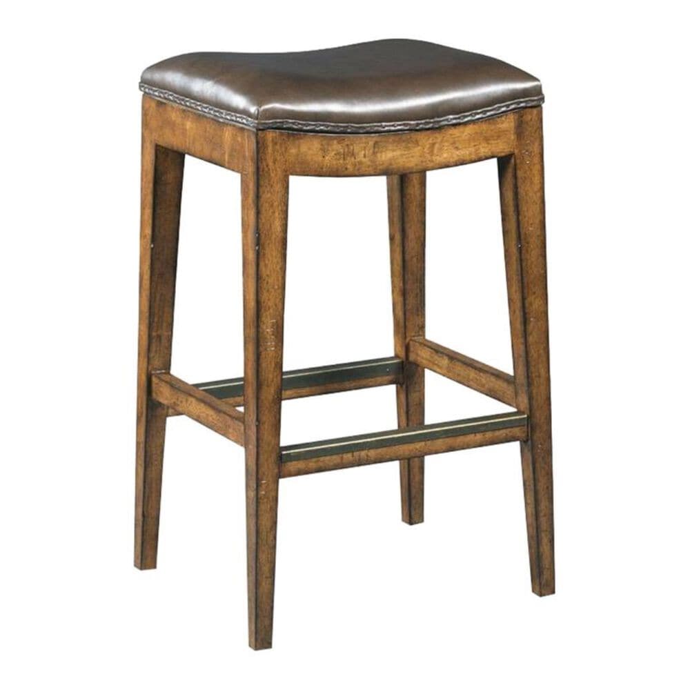 Hooker Furniture Decorator Sangria Backless Barstool in Tynecastle, , large