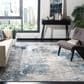 Safavieh Invista 9" x 12" Grey and Ivory Area Rug, , large