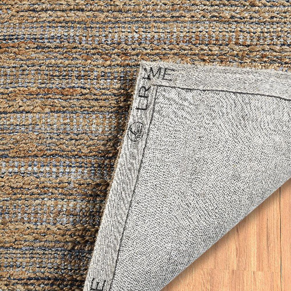 L&amp;R Resources Natural Fiber 9&#39; x 12&#39; Navy Area Rug, , large