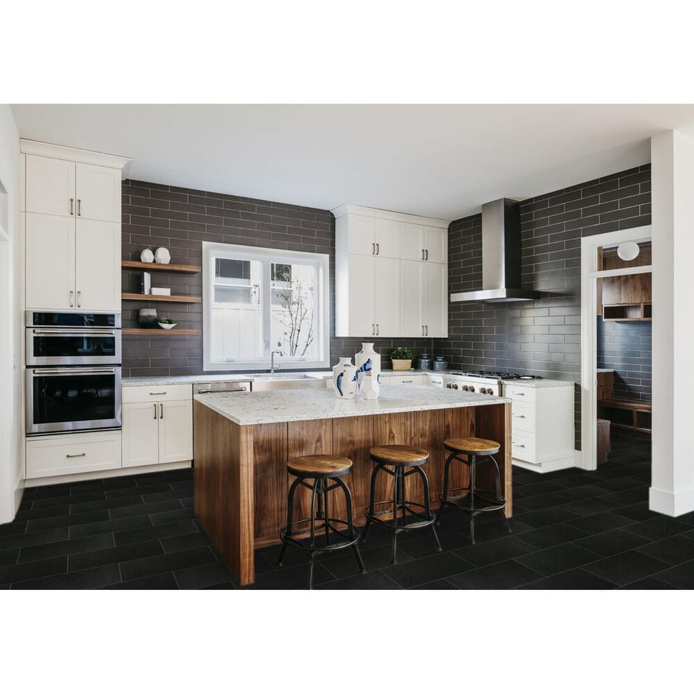 Emser Absolute Black 12&quot; x 24&quot; Granite Tile, , large