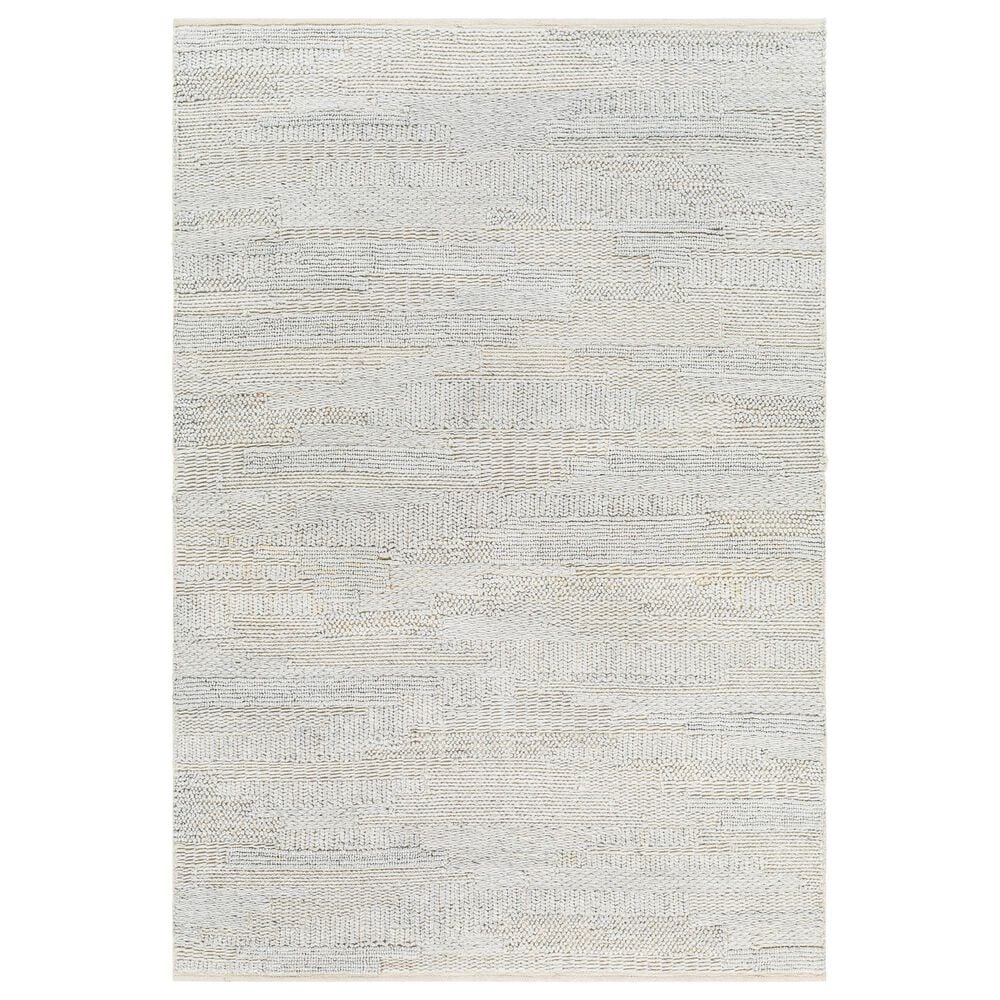 Surya Floria FLI-2300 Cream and Light Gray 10" x 14" Area Rug, , large