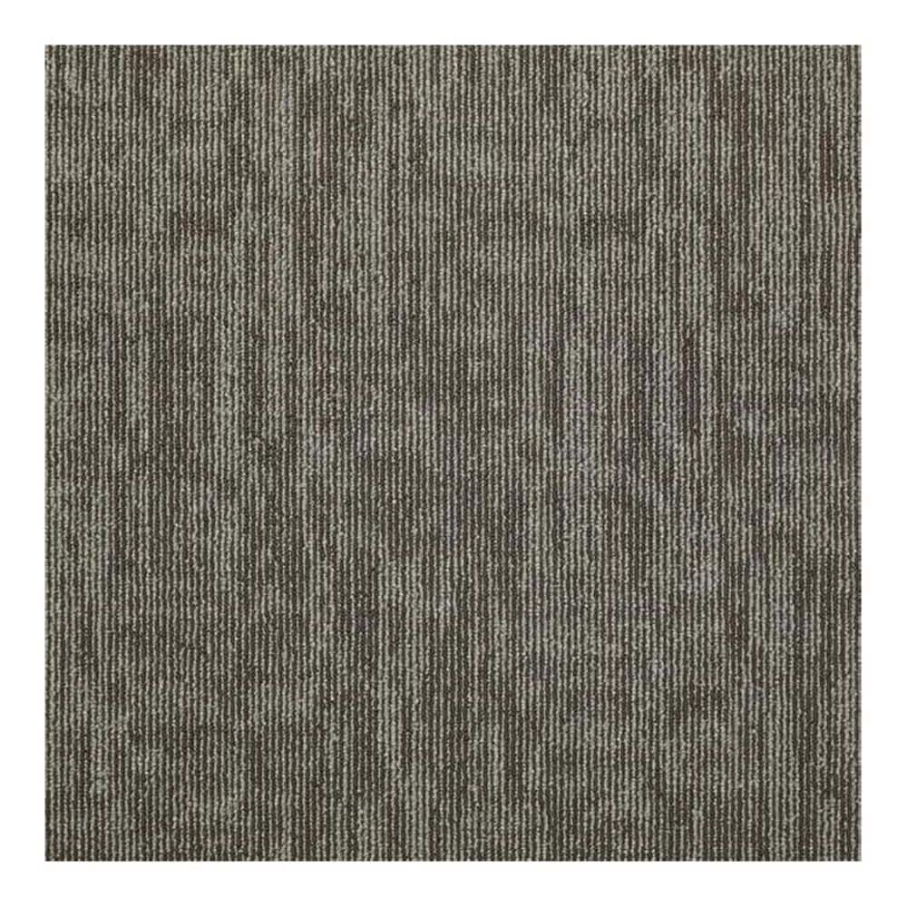 Shaw Carbon Copy 24" x 24" Carpet Tile in Clone, , large