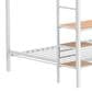 Pacific Landing Bettoni Full Over Twin Bunk Bed in Matte White, , large