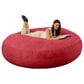 Jaxx 6" Cocoon Large Bean Bag Chair in Cinnabar, , large