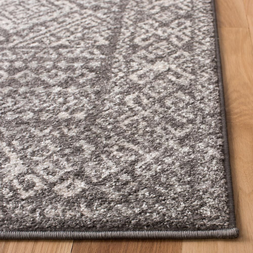 Safavieh Tulum 2&#39; x 8&#39; Dark Grey and Ivory Runner, , large