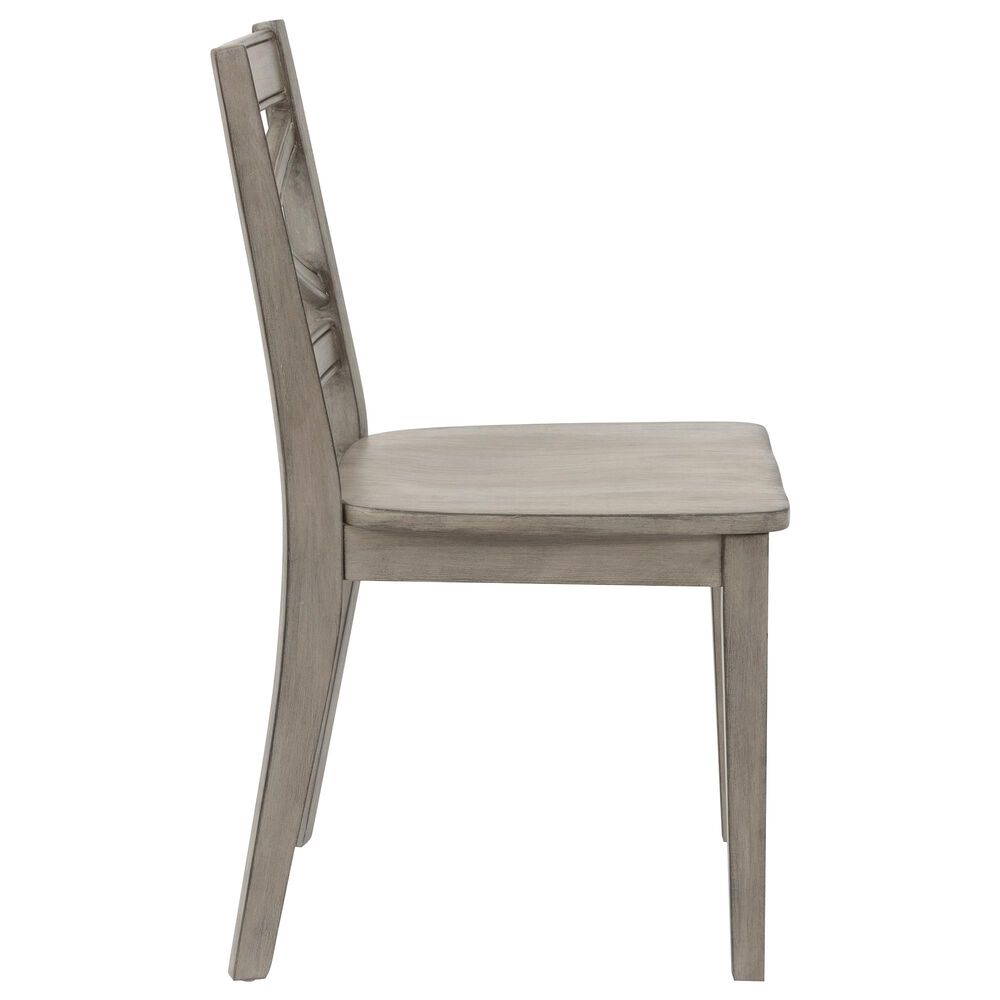 Homestyles Mountain Lodge 5-Piece Dining Set in Gray, , large