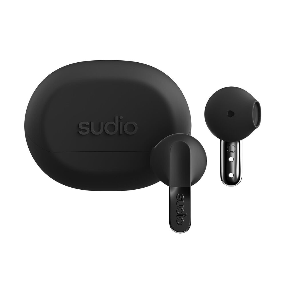 Sudio N3 True Wireless Earbuds in Black, , large