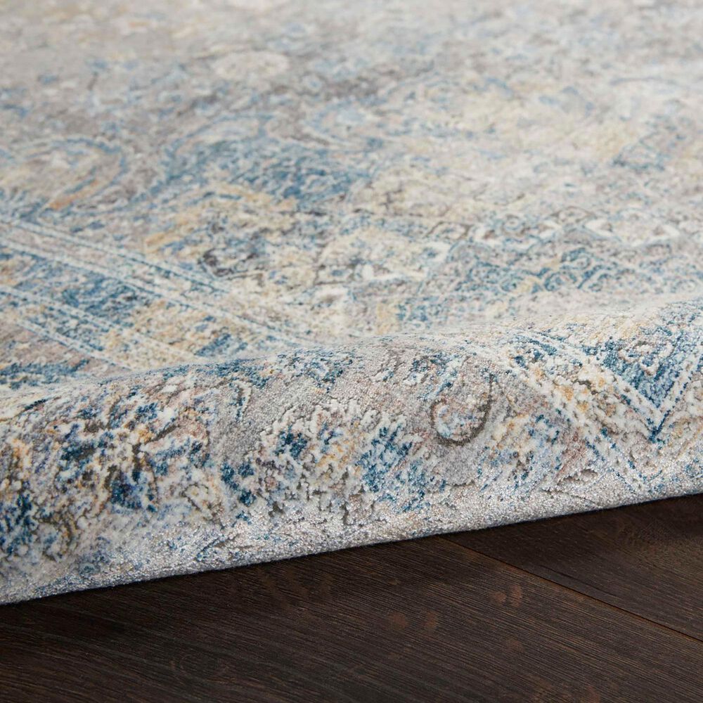 Nourison Starry Nights STN06 10&#39; x 13&#39; Cream and Blue Area Rug, , large