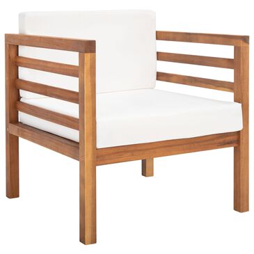 Safavieh Elia Patio Armchair in Natural, , large