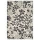 Safavieh Evoke EVK236R-5 5"1" x 7"6" Grey/Black Area Rug, , large