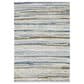 Oriental Weavers Easton Golden Stripes 5"3" x 7"6" Beige Area Rug, , large