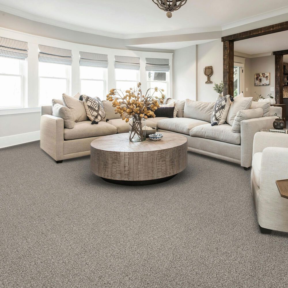 Karastan Classic Comfort Carpet in Cool Linen, , large