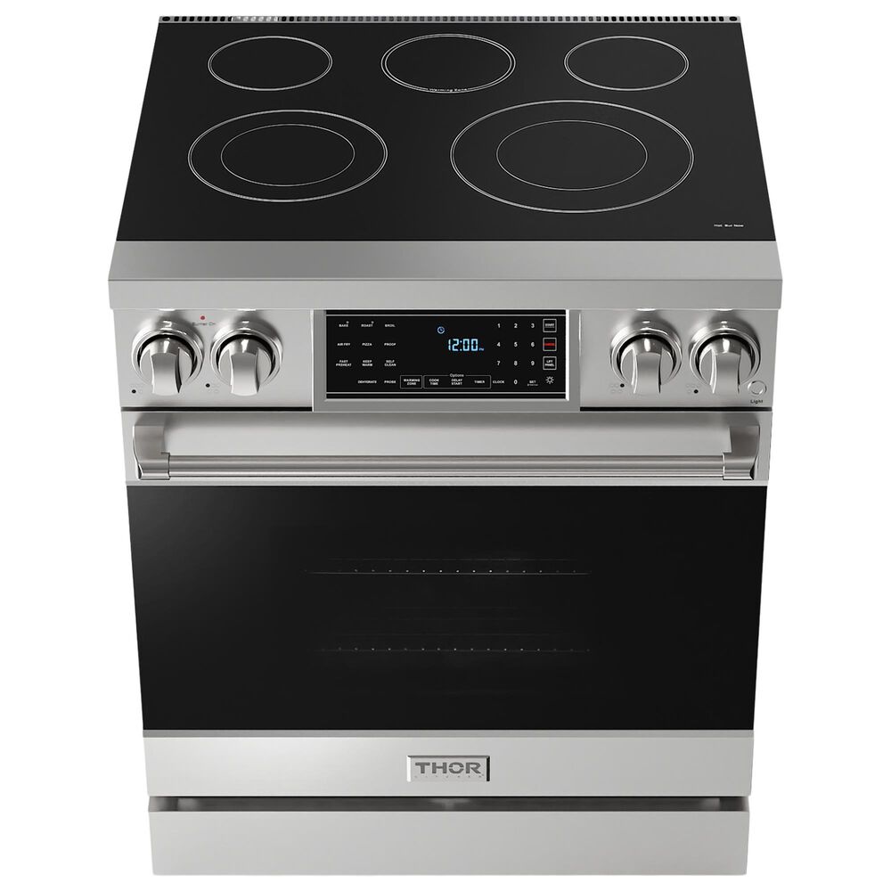 Thor Kitchen Gordon Ramsay 4.55 Cu. Ft. Professional Electric Range in Stainless Steel, , large