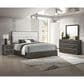Crown Mark Sharpe Nightstand in Gray Brown, , large