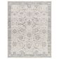 Surya Dresden White, Medium Gray, Gray, Light Slate, Denim and Mustard 2" x 2"11" Area Rug, , large