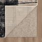 Karastan Epiphany Brush Strokes 2"4" x 7"10" Soot Runner, , large