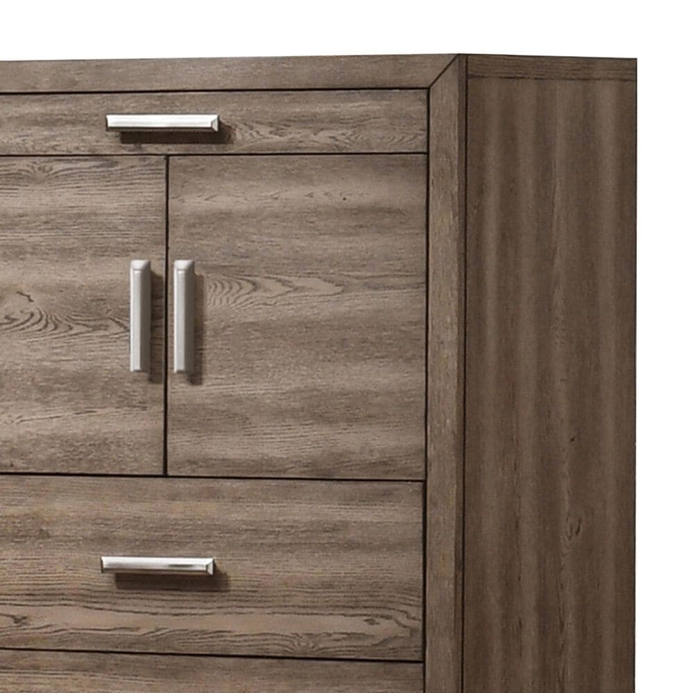 New Heritage Design Harrisburg 4-Drawer Chest in Walnut, , large