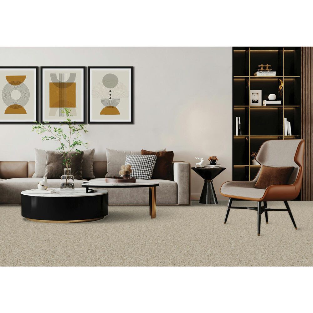 Mohawk Raise The Woof II Carpet in Frosted Almond, , large