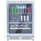 Elica 4.8 Cu. Ft. Glass Door Beverage Center with Door Alarms in Stainless Steel, , large