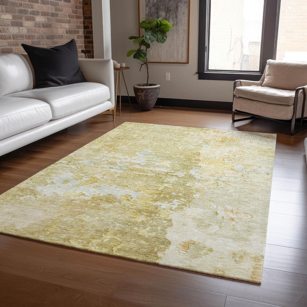 Dalyn Rug Company Ravenna RN3 10&#39; x 14&#39; Gold Area Rug, , large