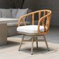 Zuo Modern Safal Swivel Outdoor Dining Chair in Gray, , large