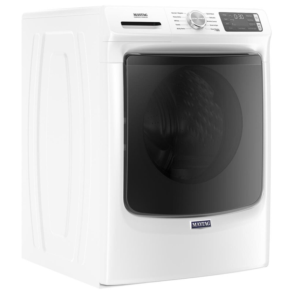 Maytag 4.5 Cu. Ft Front Load Washer with Steam in White, , large
