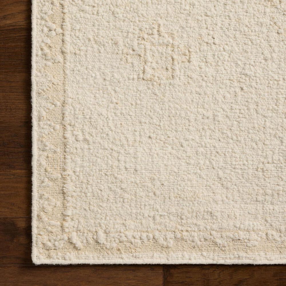 Loloi Alara ALR-02 Ivory and Natural 7&#39;9&quot; x 9&#39;9&quot; Area Rug, , large