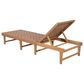 Zuo Modern Breath Outdoor Chaise Lounge in Brown, , large