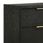 Mayberry Hill South Bed 5 Piece King Panel Bedroom Set in Black, , large