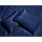 Duke Imports Virah Bella Micromink 3-Piece King Quilt Set in Striped Navy Weave, , large