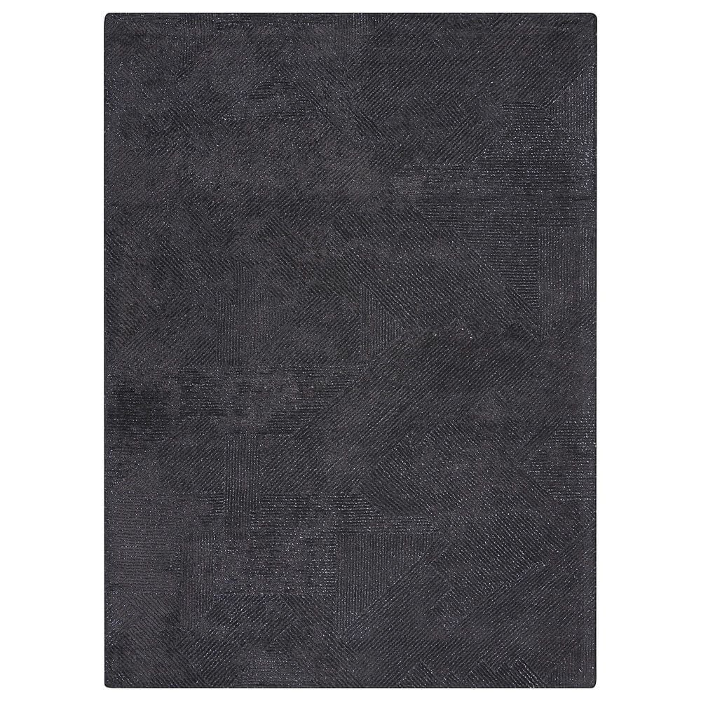 Nourison Ma30 Star 4" x 6" Black Area Rug, , large
