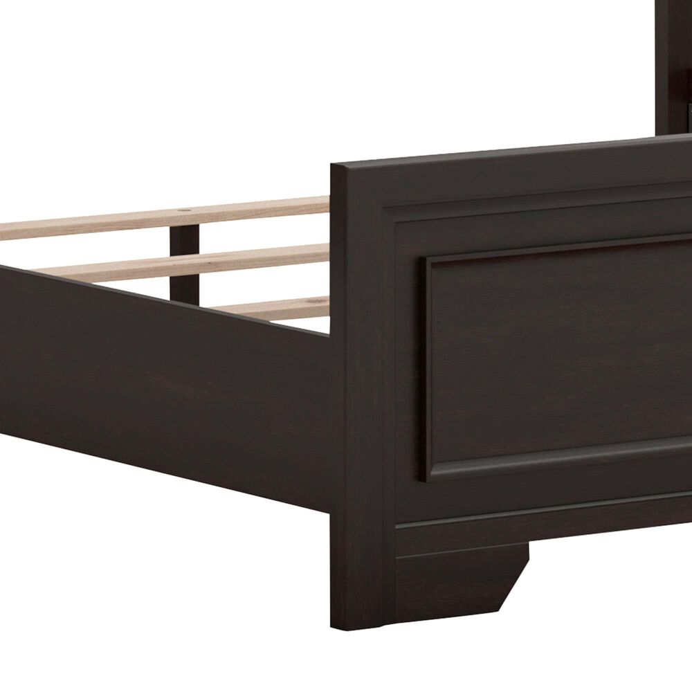 Ashley Covetown King Bed in Dark Brown, , large