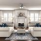 Hunter Builder Low Profile 52" Ceiling Fan with Lights in Matte Silver, , large