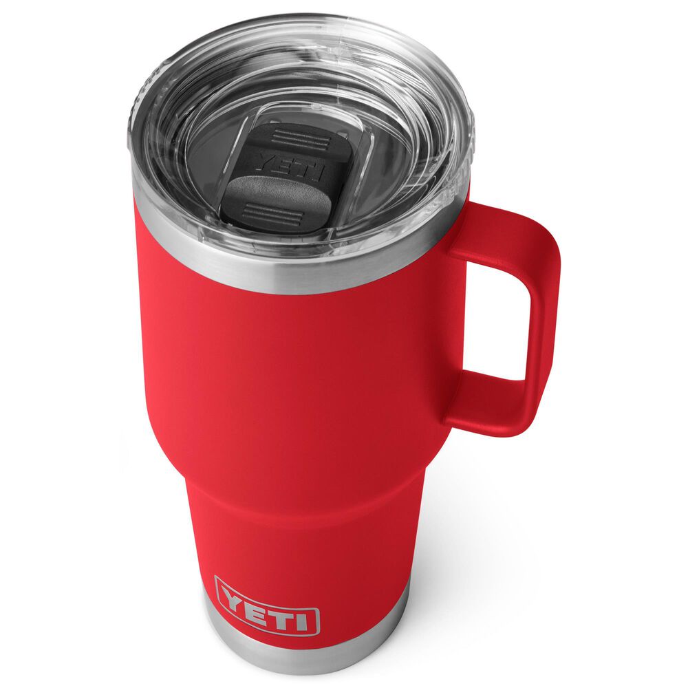 YETI Rambler 30 Oz Travel Mug with Stronghold Lid in Rescue Red, , large
