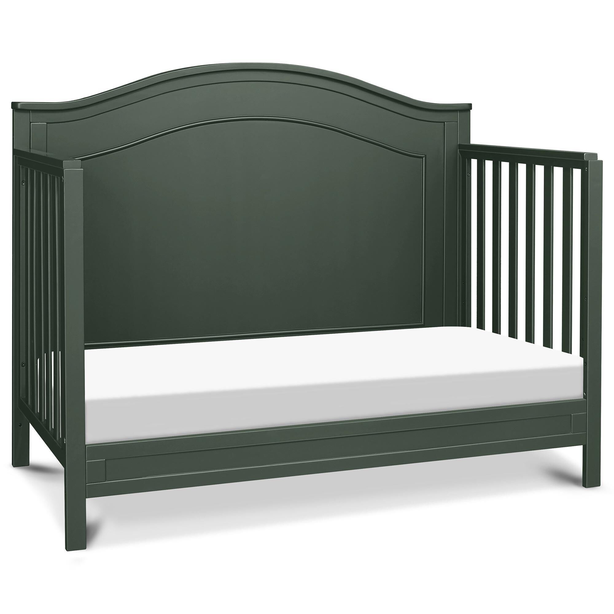 New Haus Charlie 4 In 1 Convertible Crib in Forest Green NFM